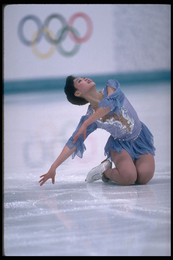 284007 Women's Figure Skating A4 Photo Print