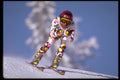 284017 Downhill Skiing A4 Photo Print