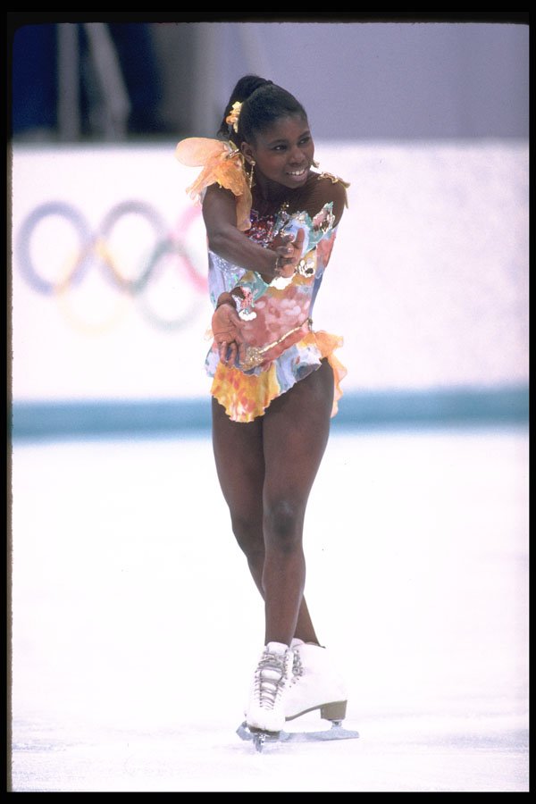 284023 Women's Figure Skating A4 Photo Print