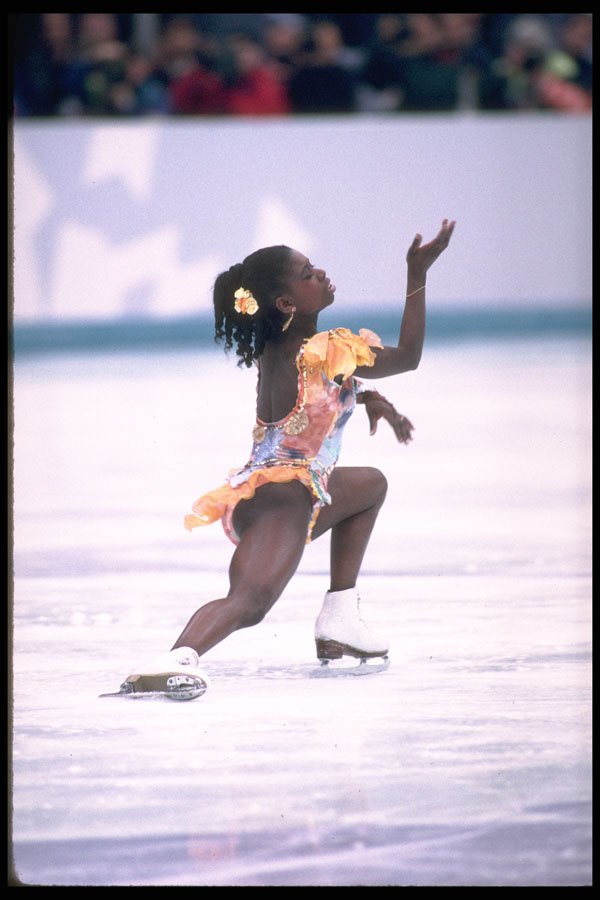 284024 Women's Figure Skating A4 Photo Print