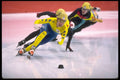 284041 Men's Short Track Speed Skating A4 Photo Print