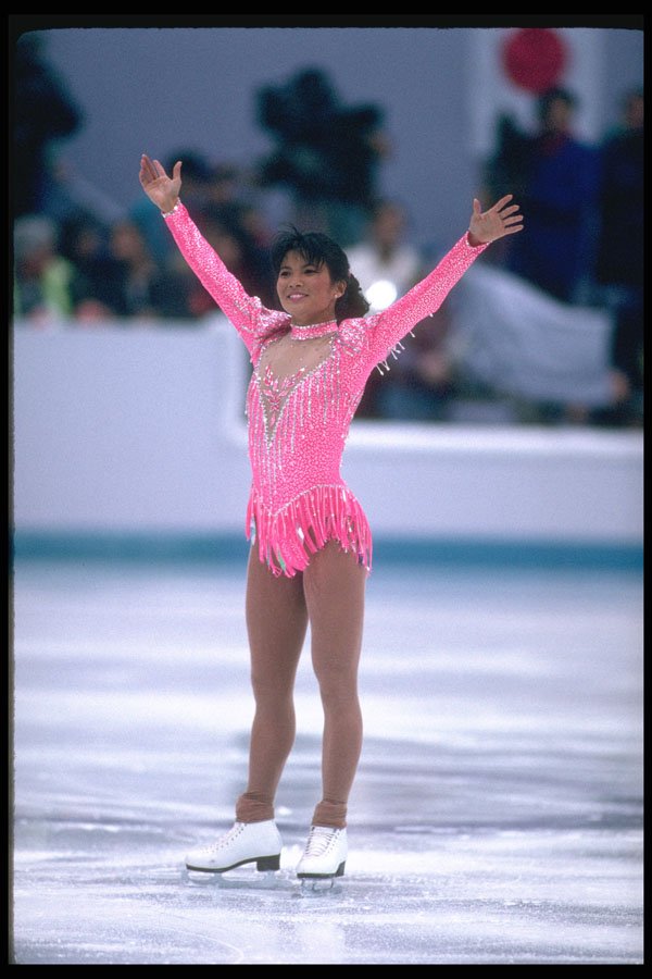 284046 Women's Figure Skating A4 Photo Print