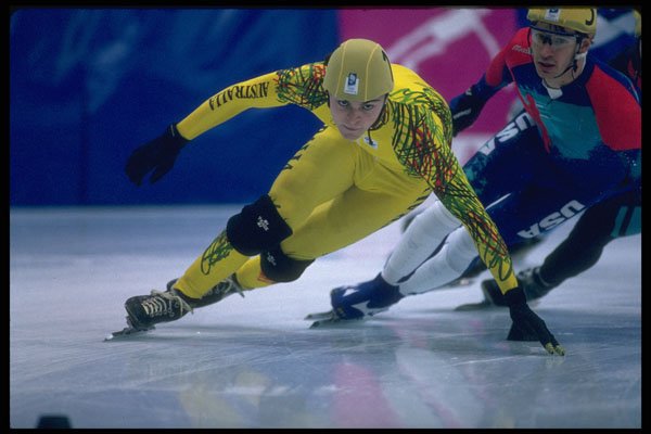 284066 Short Track Speed Skating A4 Photo Print