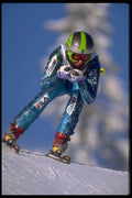 284078 Downhill Skiing A4 Photo Print