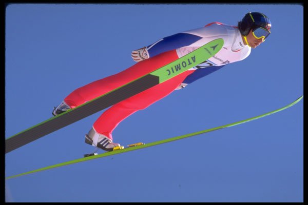 284086 Ski Jump A4 Photo Print