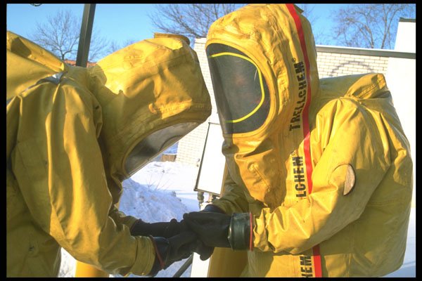 285021 Hazardous Material Protection A4 Photo Print