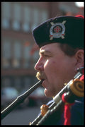 285040 Bagpiper From Firefighter Band A4 Photo Print