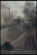 285043 Water, Flame And Smoke A4 Photo Print