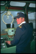 285069 Fire Boat Captain A4 Photo Print