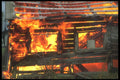 285097 House Fire A4 Photo Print