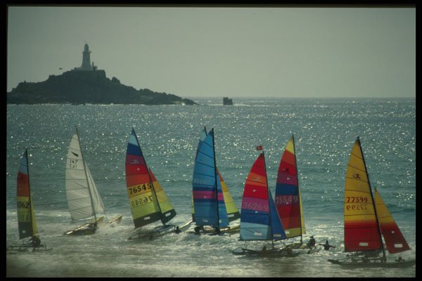 286000 Hoby Cats, St. Ouen's Bay A4 Photo Print