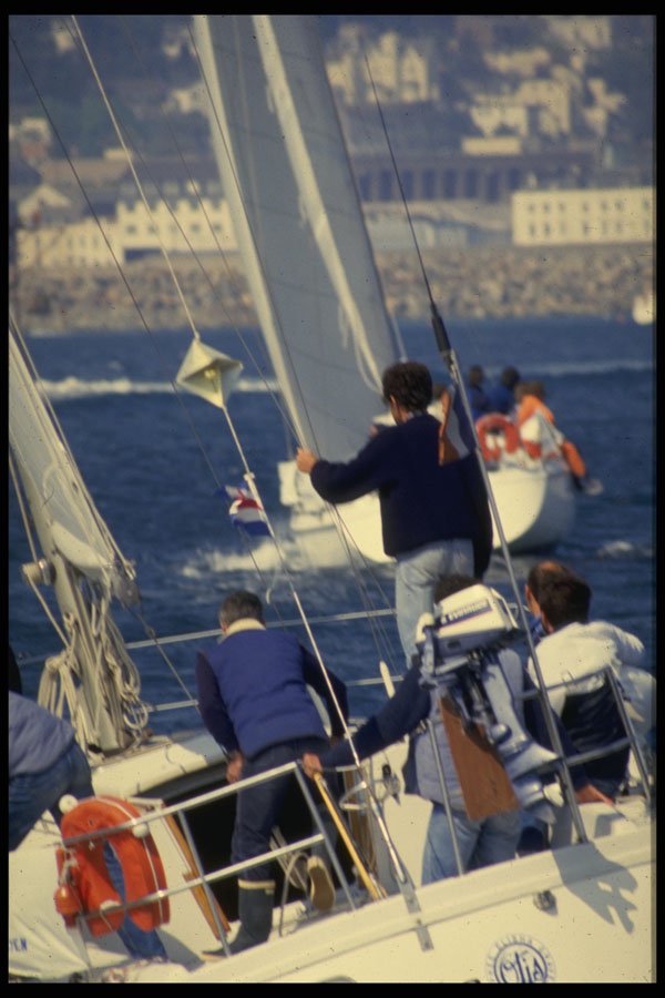 286008 Boating St. Helier A4 Photo Print
