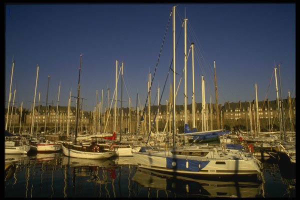 286013 St. Helier Harbor A4 Photo Print