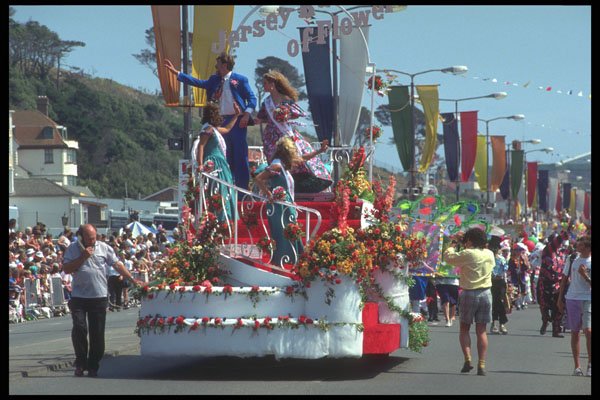 286015 Jersey Battle Of The Flowers A4 Photo Print