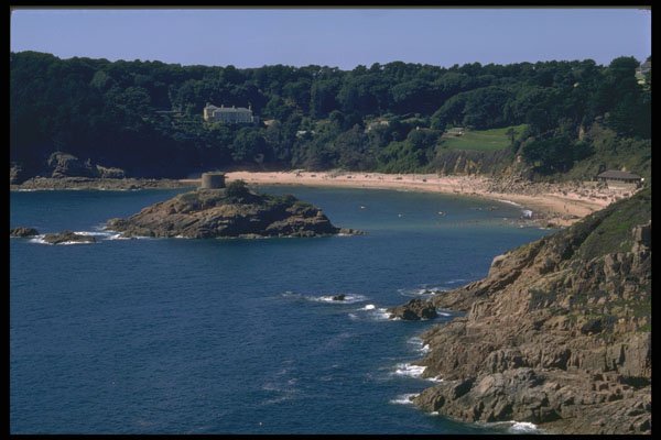 286034 Portelet Bay A4 Photo Print