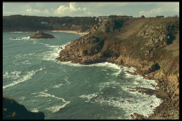 286050 Portelet Bay, Coastline A4 Photo Print