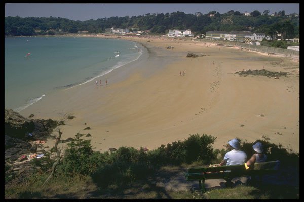 286084 St. Brelade A4 Photo Print