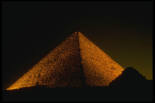 287000 Great Pyramid Of The Cheops, Cairo, Egypt A4 Photo Print