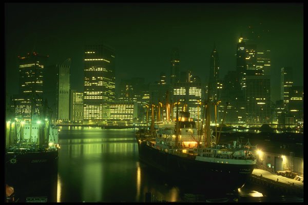 287003 Southern Manhattan Skyline, New York City A4 Photo Print