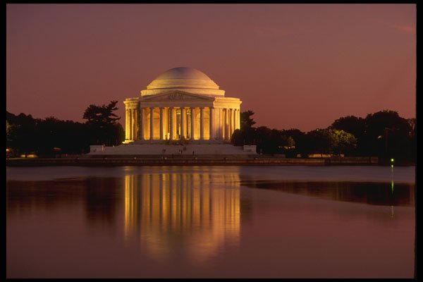 287008 Jefferson Memorial, Washington DC A4 Photo Print