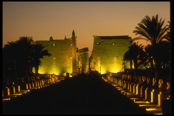 287016 Temple Of Luxor, Luxor, Egypt A4 Photo Print