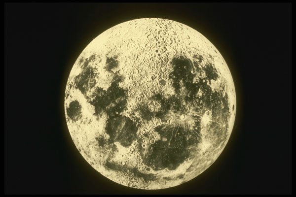 287019 Full Moon A4 Photo Print