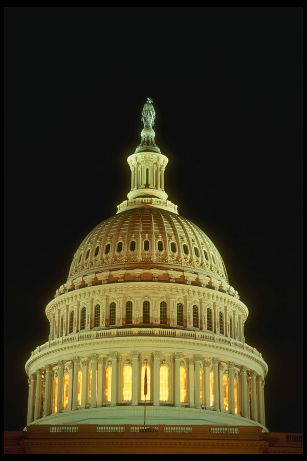 287025 Capitol Building Rotunda, Washington DC A4 Photo Print