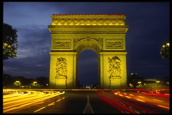 287055 L'Arc De Triomphe, Paris, France A4 Photo Print