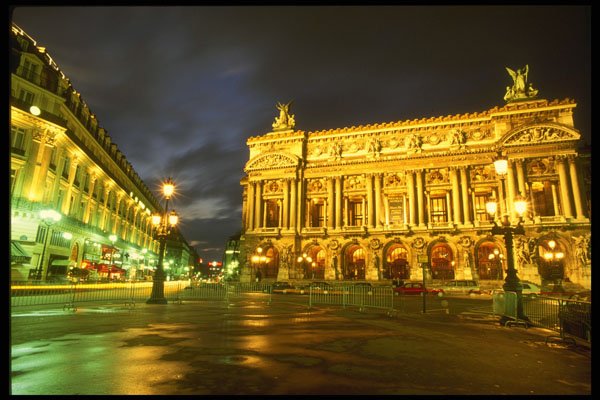 287072 Old Paris Opera House, Paris, France A4 Photo Print