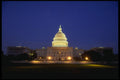 287080 Night View Of The Capitol Building, Washington DC A4 Photo Print