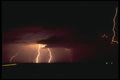 287081 Lightning Strike Over Prairies, Alberta, Canada A4 Photo Print