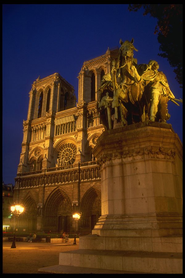 287089 Notre Dame Cathedral, Paris, France A4 Photo Print