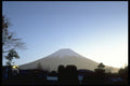 288001 Crest Of Mount Fuji In The Sun A4 Photo Print