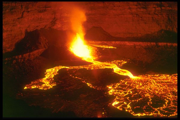 288005 Kilauea Volcano Calders And Lava Lake A4 Photo Print