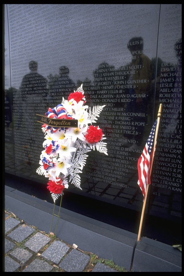 288014 Vietnam Veterans Memorial, Washington A4 Photo Print