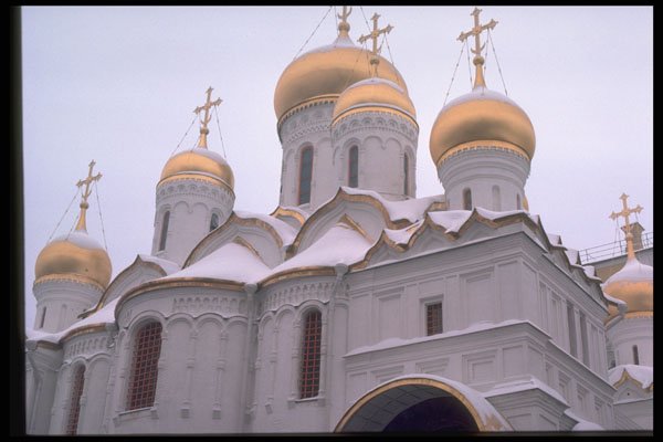 288017 Cathedral Of The Archangel, Moscow A4 Photo Print