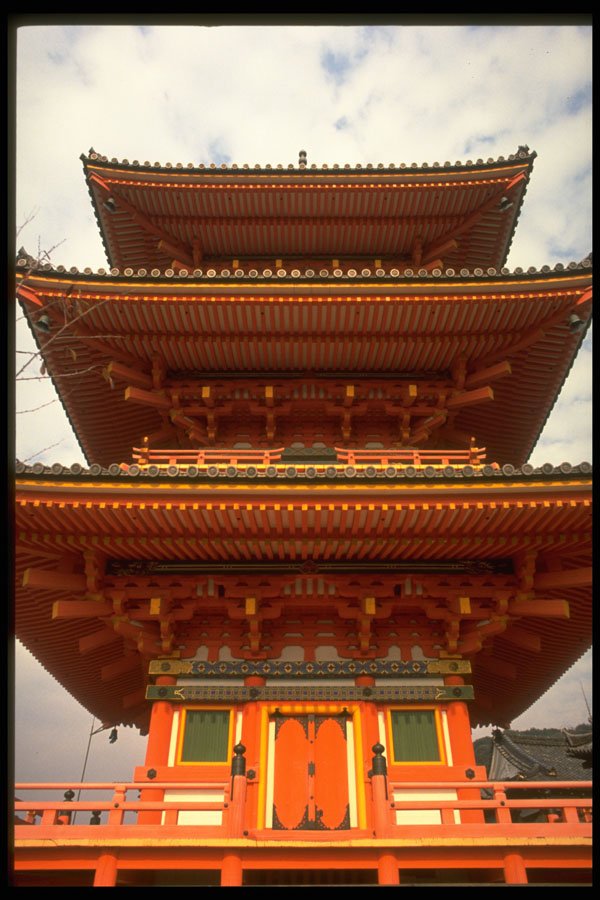 288033 Kiyomizu Temple A4 Photo Print