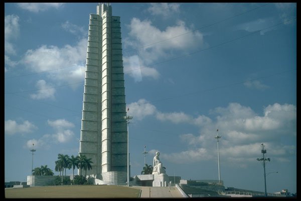 288064 Jose Marti Square, Havana, Cuba A4 Photo Print