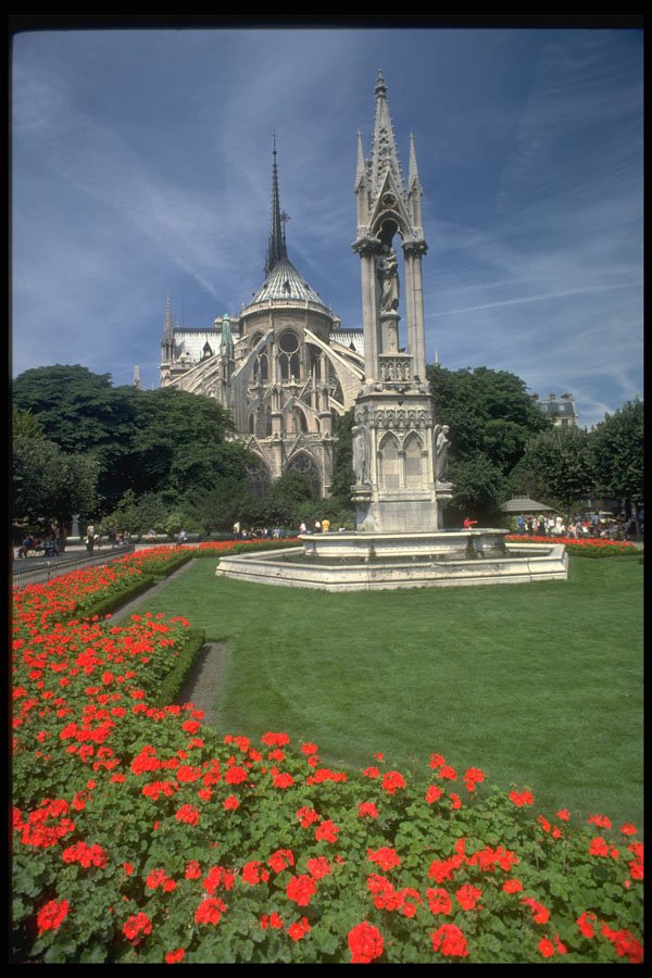 288068 Notre Dame Cathedral, Paris A4 Photo Print