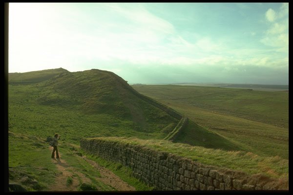 288070 Hadrian's Wall, 10th Century England A4 Photo Print