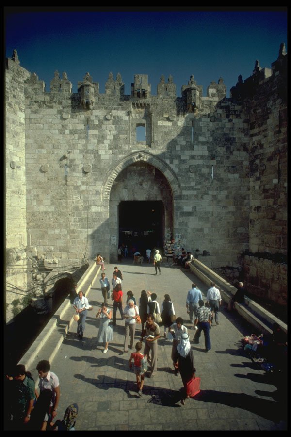 288071 The Damascus Gate, Old Jerusalem A4 Photo Print