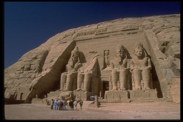 288078 Rock Temple Of Ramses II A4 Photo Print