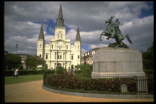 288084 New Orleans French Quarter A4 Photo Print