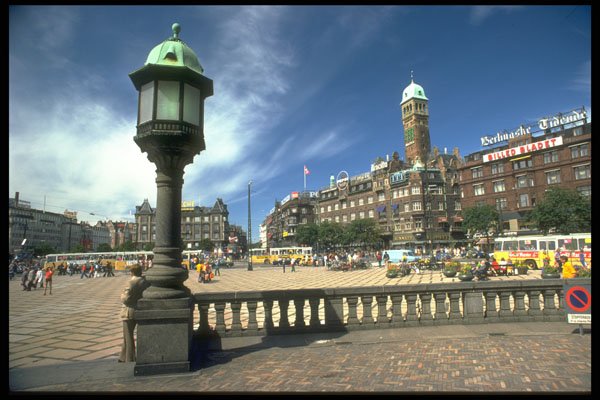 288089 Ratskeller Square, Copenhagen, Denmark A4 Photo Print