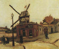 289 Le Moulin De La Galette Paris 1886 A4 Photo Print