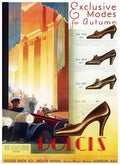 28L Dolcis Shoes Au Vintage Advert A4 Photo Print