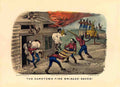 29 Fire Fighting Saved 1884 Vintage A4 Photo Print