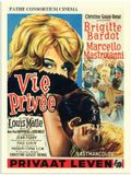 29 vie privee brigitte bardot 2 Vintage Advert A4 Photo Print