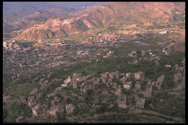 290007 View Of Taiz From Djebel Sabir, Taiz A4 Photo Print
