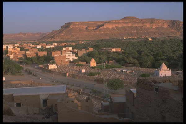290023 Tarim Graveyard, Hadramout A4 Photo Print